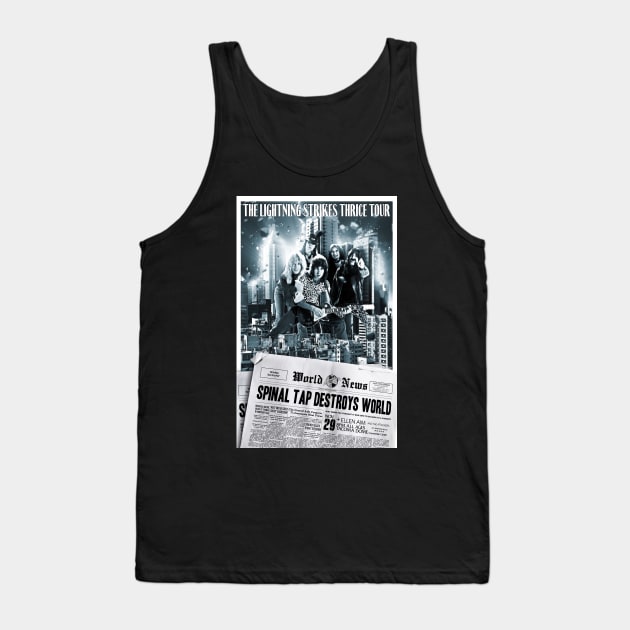 Spinal Tap Nov. 29, 1985 concert poster Tank Top by UnlovelyFrankenstein